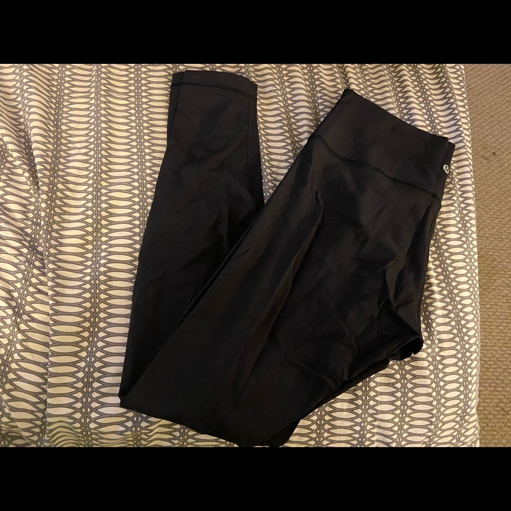 Lululemon wunder under leggings size 10